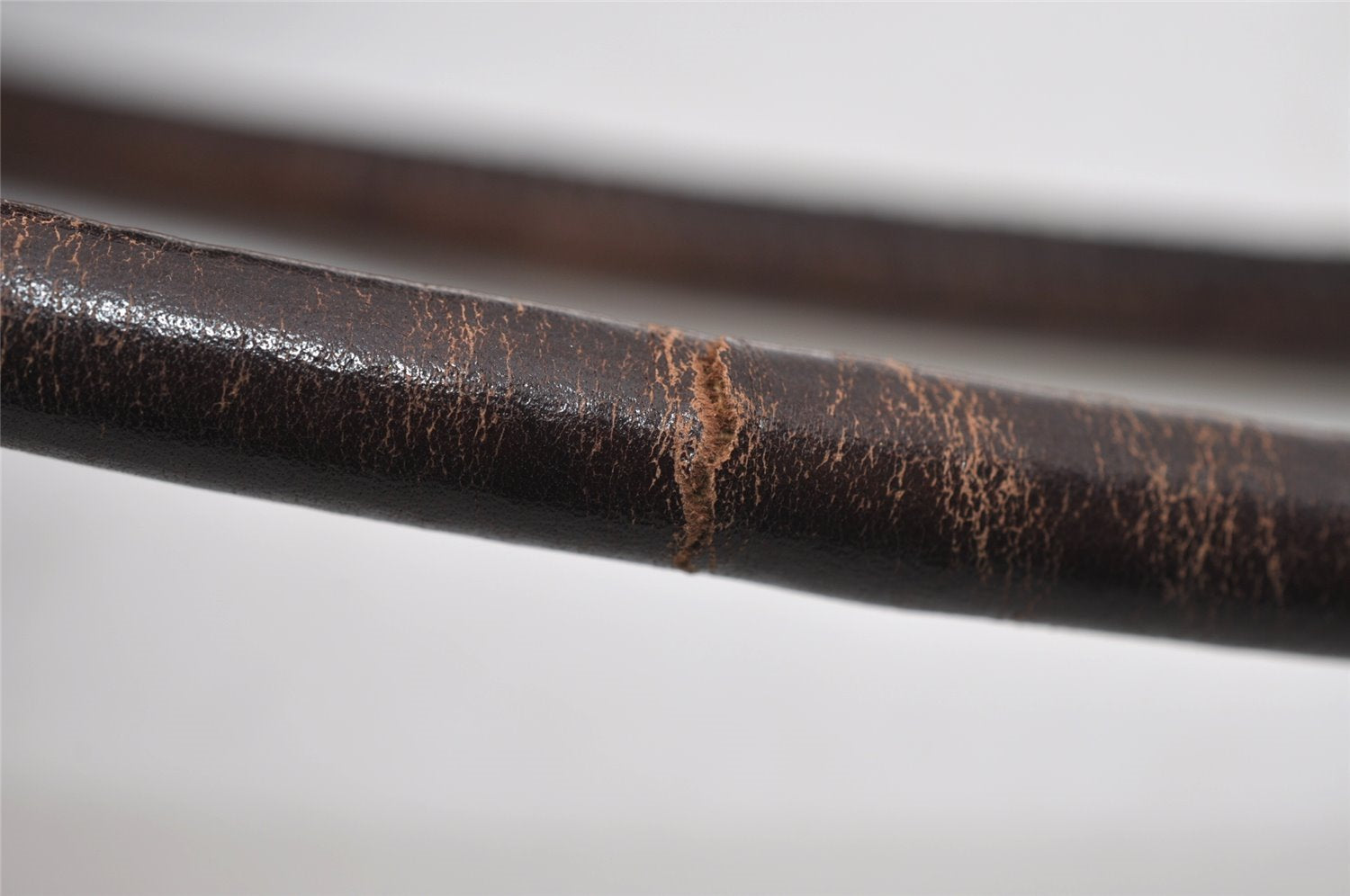 Authentic GUCCI Vintage Shoulder Tote Bag GG Canvas Leather 101341 Brown 5507I