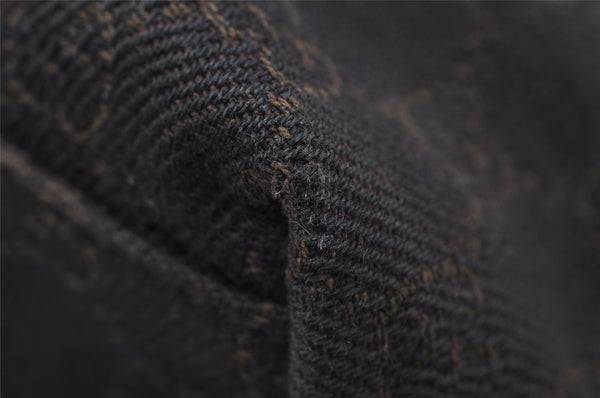 Authentic GUCCI Vintage Shoulder Tote Bag GG Canvas Leather 101341 Brown 5507I