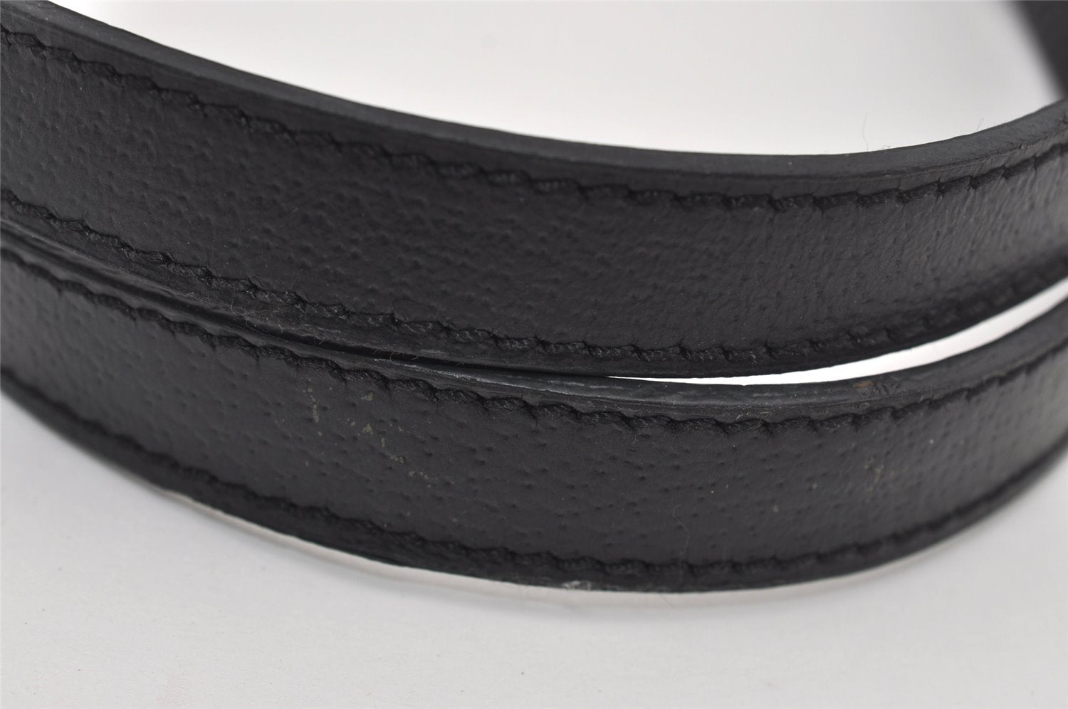 Authentic GUCCI Charmy Shoulder Tote Bag GG Canvas Leather 153009 Black 5508I