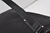 Authentic GUCCI Charmy Shoulder Tote Bag GG Canvas Leather 153009 Black 5508I