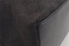 Authentic GUCCI Charmy Shoulder Tote Bag GG Canvas Leather 153009 Black 5508I