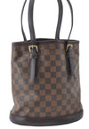 Authentic Louis Vuitton Damier Marais Bucket Shoulder Tote Bag N42240 LV 5509E