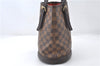 Authentic Louis Vuitton Damier Marais Bucket Shoulder Tote Bag N42240 LV 5509E