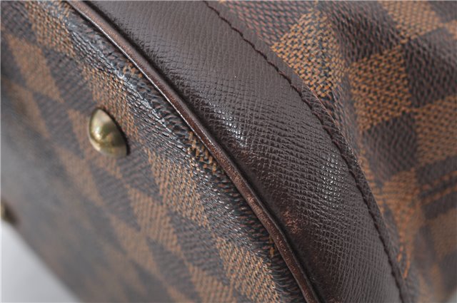 Authentic Louis Vuitton Damier Marais Bucket Shoulder Tote Bag N42240 LV 5509E