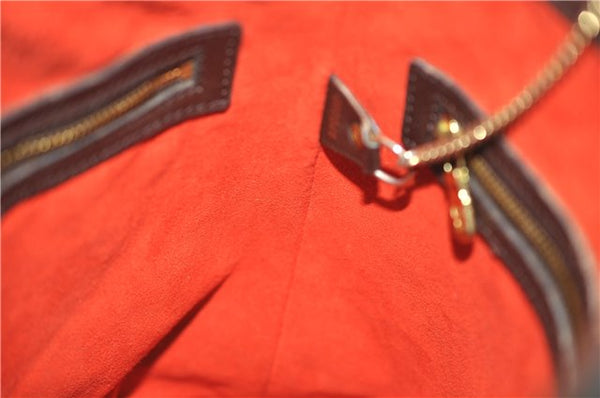 Authentic Louis Vuitton Damier Marais Bucket Shoulder Tote Bag N42240 LV 5509E