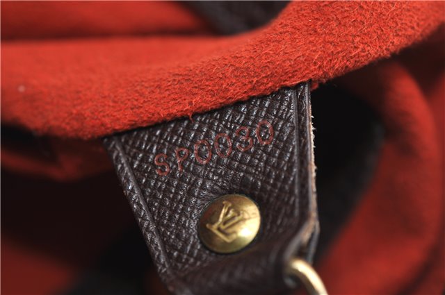 Authentic Louis Vuitton Damier Marais Bucket Shoulder Tote Bag N42240 LV 5509E