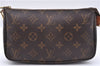Authentic Louis Vuitton Monogram Pochette Accessoires Pouch M51980 LV 5510E