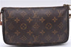 Authentic Louis Vuitton Monogram Pochette Accessoires Pouch M51980 LV 5510E