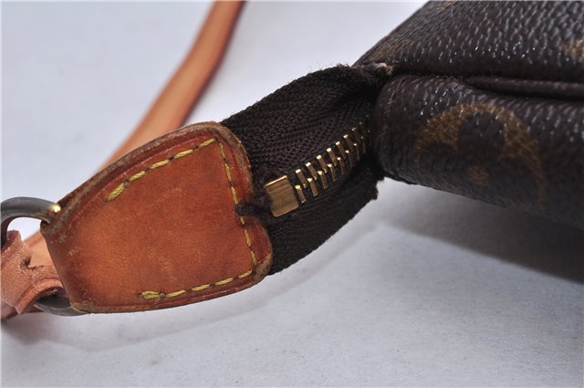 Authentic Louis Vuitton Monogram Pochette Accessoires Pouch M51980 LV 5510E