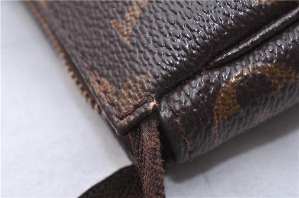 Authentic Louis Vuitton Monogram Pochette Accessoires Pouch M51980 LV 5510E