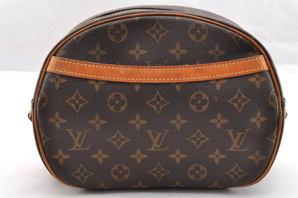 Authentic Louis Vuitton Monogram Blois Shoulder Cross Body Bag M51221 LV 5510I