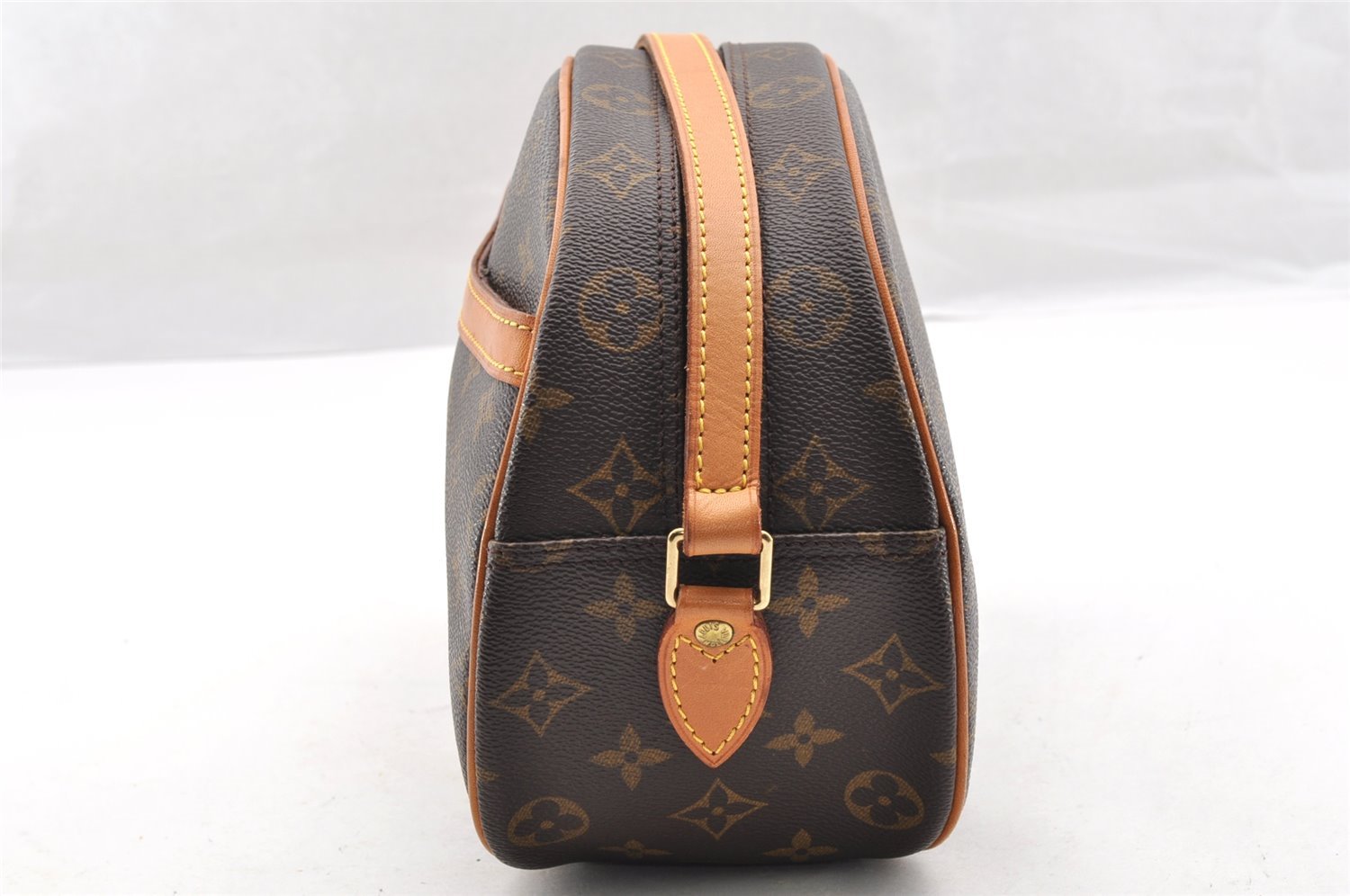 Authentic Louis Vuitton Monogram Blois Shoulder Cross Body Bag M51221 LV 5510I