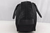 Authentic PRADA Nylon Tessuto Leather Shoulder Boston Hand Bag Black 5513I