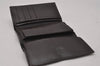 Authentic FENDI Zucca Trifold Wallet Purse Canvas Leather Brown Box 5516I