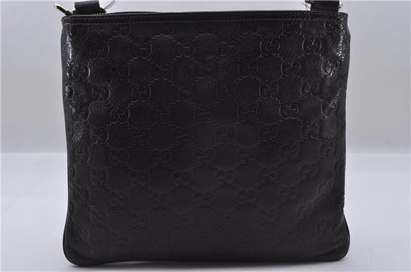 Authentic GUCCI Guccissima GG Leather Shoulder Cross Body Bag 201538 Brown 5518E
