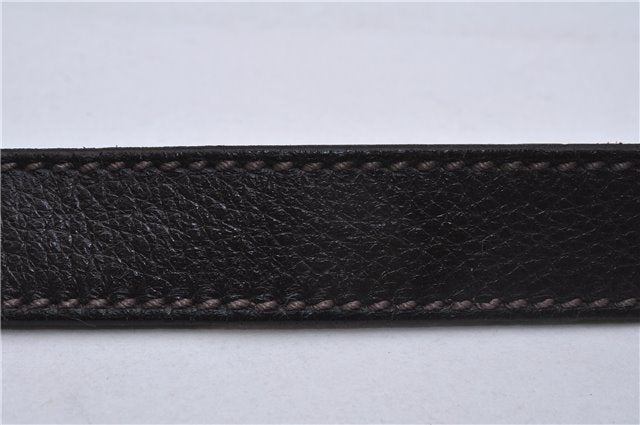 Authentic GUCCI Guccissima GG Leather Shoulder Cross Body Bag 201538 Brown 5518E