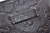 Authentic GUCCI Guccissima GG Leather Shoulder Cross Body Bag 201538 Brown 5518E