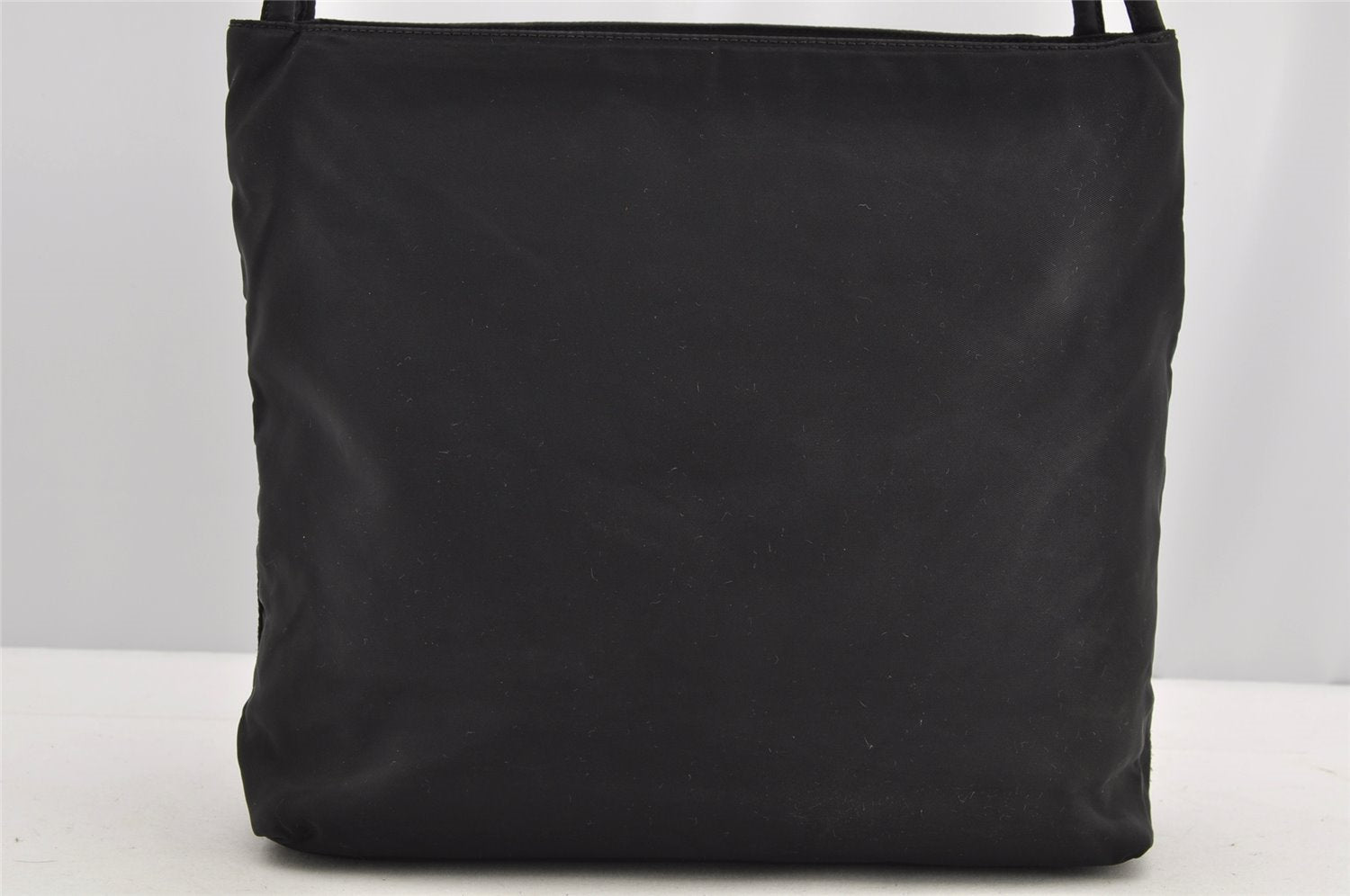 Authentic PRADA Vintage Nylon Tessuto Shoulder Hand Bag Purse Black 5519I