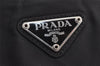 Authentic PRADA Vintage Nylon Tessuto Shoulder Hand Bag Purse Black 5519I