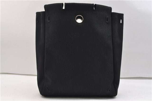 Authentic HERMES Her Bag Ado Replacement Bag Canvas Black 5520E