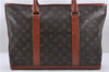 Auth Louis Vuitton Monogram Sac Weekend PM Vintage Tote Hand Bag M42425 LV 5521D