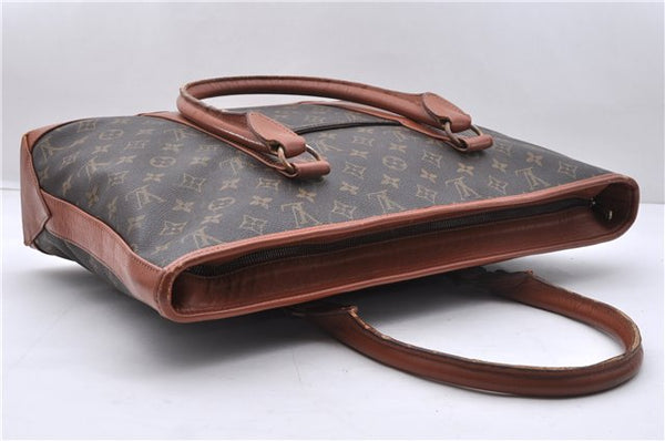 Auth Louis Vuitton Monogram Sac Weekend PM Vintage Tote Hand Bag M42425 LV 5521D