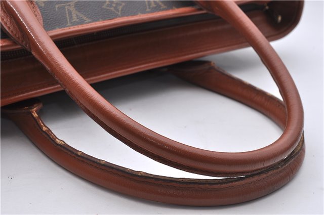 Auth Louis Vuitton Monogram Sac Weekend PM Vintage Tote Hand Bag M42425 LV 5521D