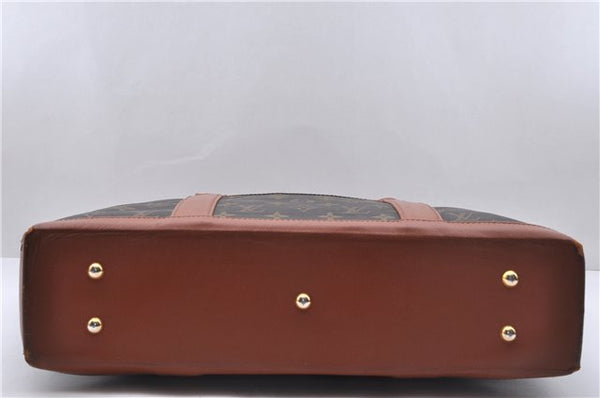 Auth Louis Vuitton Monogram Sac Weekend PM Vintage Tote Hand Bag M42425 LV 5521D