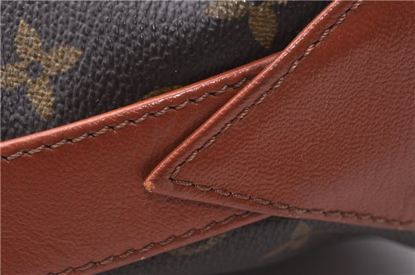 Auth Louis Vuitton Monogram Sac Weekend PM Vintage Tote Hand Bag M42425 LV 5521D