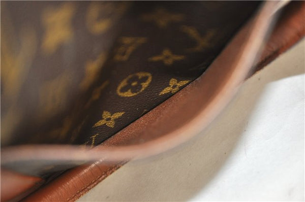 Auth Louis Vuitton Monogram Sac Weekend PM Vintage Tote Hand Bag M42425 LV 5521D