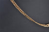 Authentic Christian Dior Gold Tone Chain Pendant Necklace CD 5523I