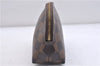 Authentic LOUIS VUITTON Damier Pochette Cosmetic Pouch N47516 LV 5524C