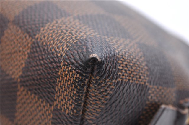 Authentic LOUIS VUITTON Damier Pochette Cosmetic Pouch N47516 LV 5524C