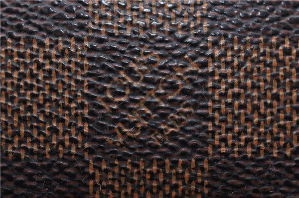 Authentic LOUIS VUITTON Damier Pochette Cosmetic Pouch N47516 LV 5524C