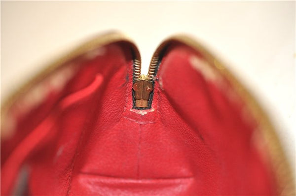 Authentic LOUIS VUITTON Damier Pochette Cosmetic Pouch N47516 LV 5524C