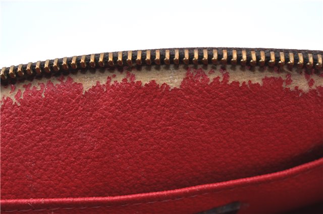 Authentic LOUIS VUITTON Damier Pochette Cosmetic Pouch N47516 LV 5524C