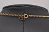 Authentic Christian Dior Gold Tone Chain Pendant Necklace CD 5526I