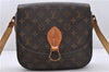Auth Louis Vuitton Monogram Saint Cloud GM Shoulder Cross Bag M51242 LV 5527D
