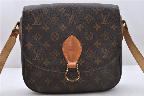 Auth Louis Vuitton Monogram Saint Cloud GM Shoulder Cross Bag M51242 LV 5527D