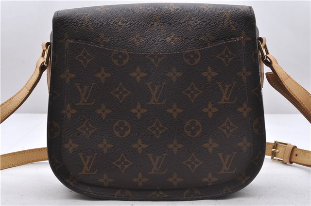 Auth Louis Vuitton Monogram Saint Cloud GM Shoulder Cross Bag M51242 LV 5527D