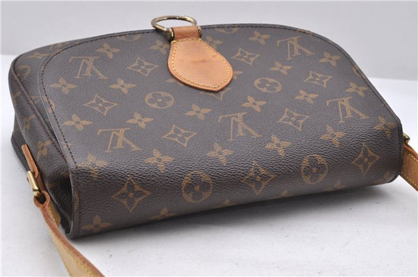 Auth Louis Vuitton Monogram Saint Cloud GM Shoulder Cross Bag M51242 LV 5527D