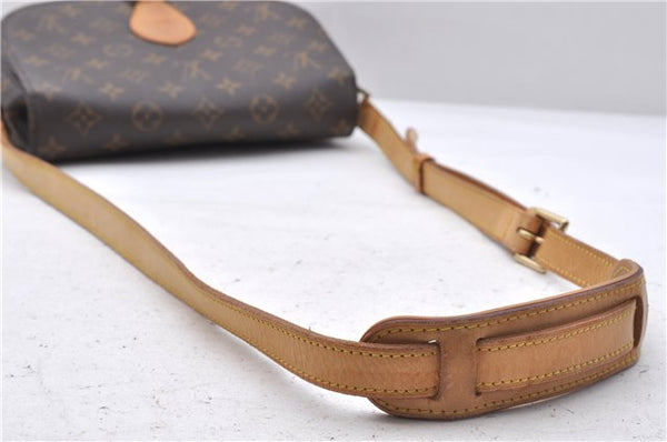 Auth Louis Vuitton Monogram Saint Cloud GM Shoulder Cross Bag M51242 LV 5527D