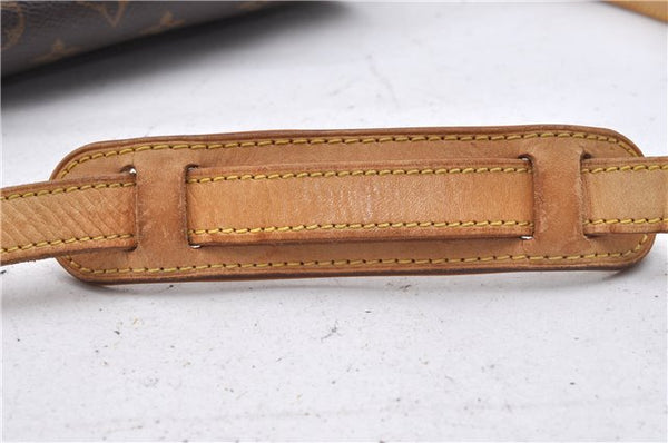Auth Louis Vuitton Monogram Saint Cloud GM Shoulder Cross Bag M51242 LV 5527D