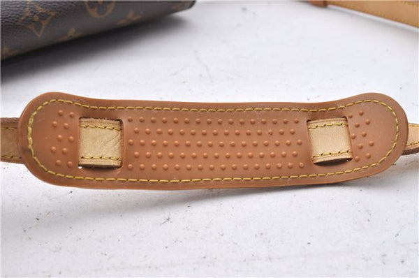 Auth Louis Vuitton Monogram Saint Cloud GM Shoulder Cross Bag M51242 LV 5527D