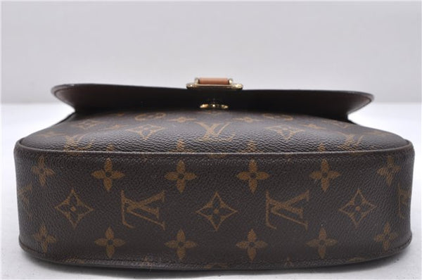 Auth Louis Vuitton Monogram Saint Cloud GM Shoulder Cross Bag M51242 LV 5527D