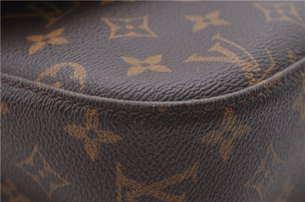 Auth Louis Vuitton Monogram Saint Cloud GM Shoulder Cross Bag M51242 LV 5527D