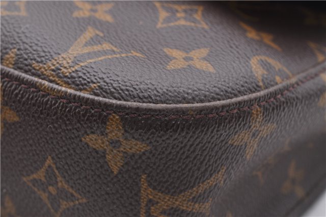 Auth Louis Vuitton Monogram Saint Cloud GM Shoulder Cross Bag M51242 LV 5527D