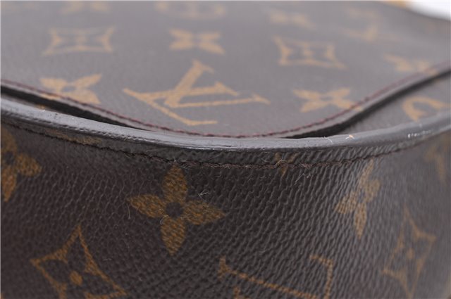 Auth Louis Vuitton Monogram Saint Cloud GM Shoulder Cross Bag M51242 LV 5527D