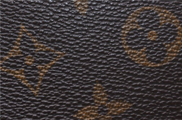 Auth Louis Vuitton Monogram Saint Cloud GM Shoulder Cross Bag M51242 LV 5527D