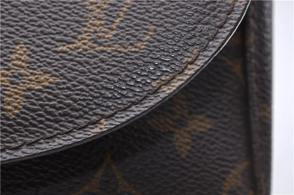 Auth Louis Vuitton Monogram Saint Cloud GM Shoulder Cross Bag M51242 LV 5527D